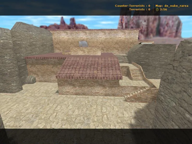 Скачать Карта de_nuke_rarea для CS 1.6: Тактические точки и баланс сторон - Скриншот