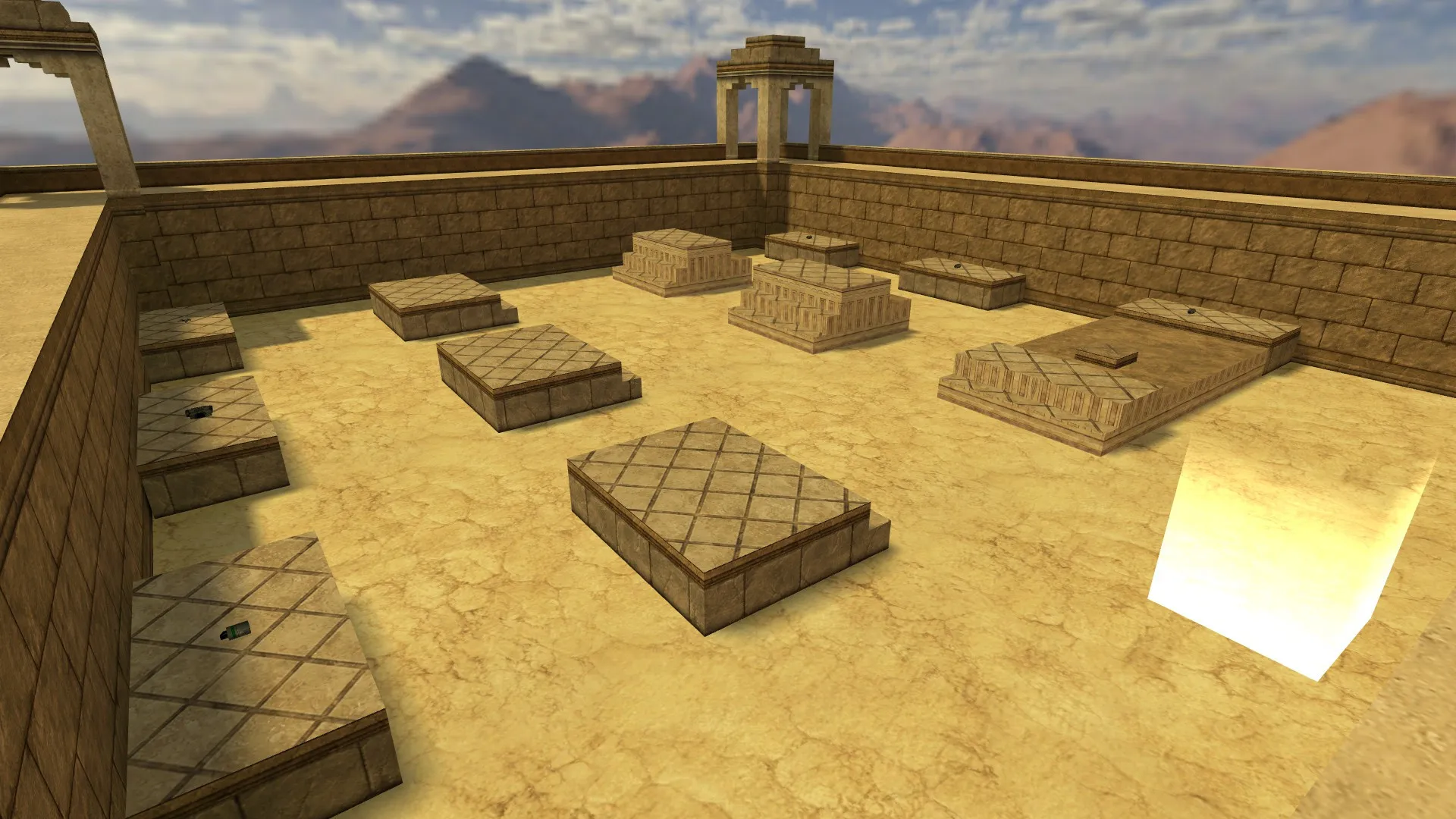 Скачать deathrun_metropolis_beta1 для CS 1.6 — карта deathrun, точки, .nav, оптимизация и настройка ботов - Скриншот