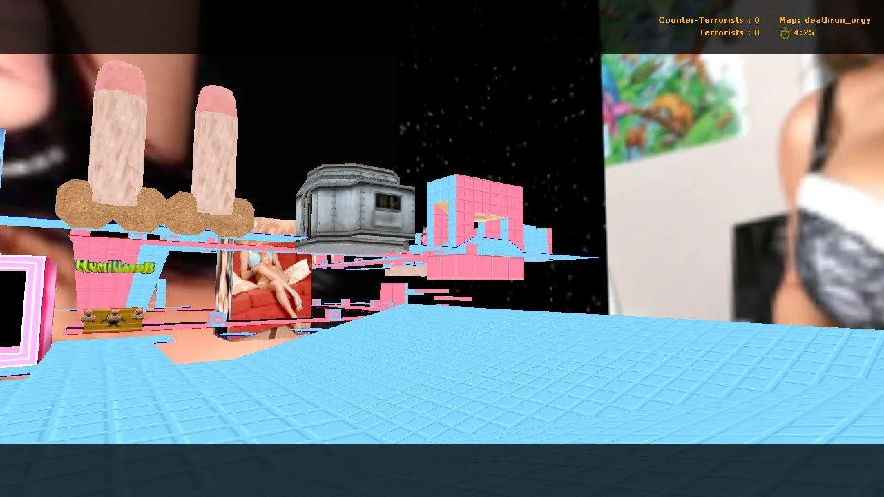 Скачать deathrun_orgy для CS 1.6: описание карты, точки, .nav для ботов и оптимизация - Скриншот