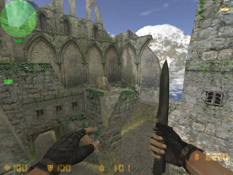 Карта de_priory для CS 1.6: Тактика и особенности — скриншот 5