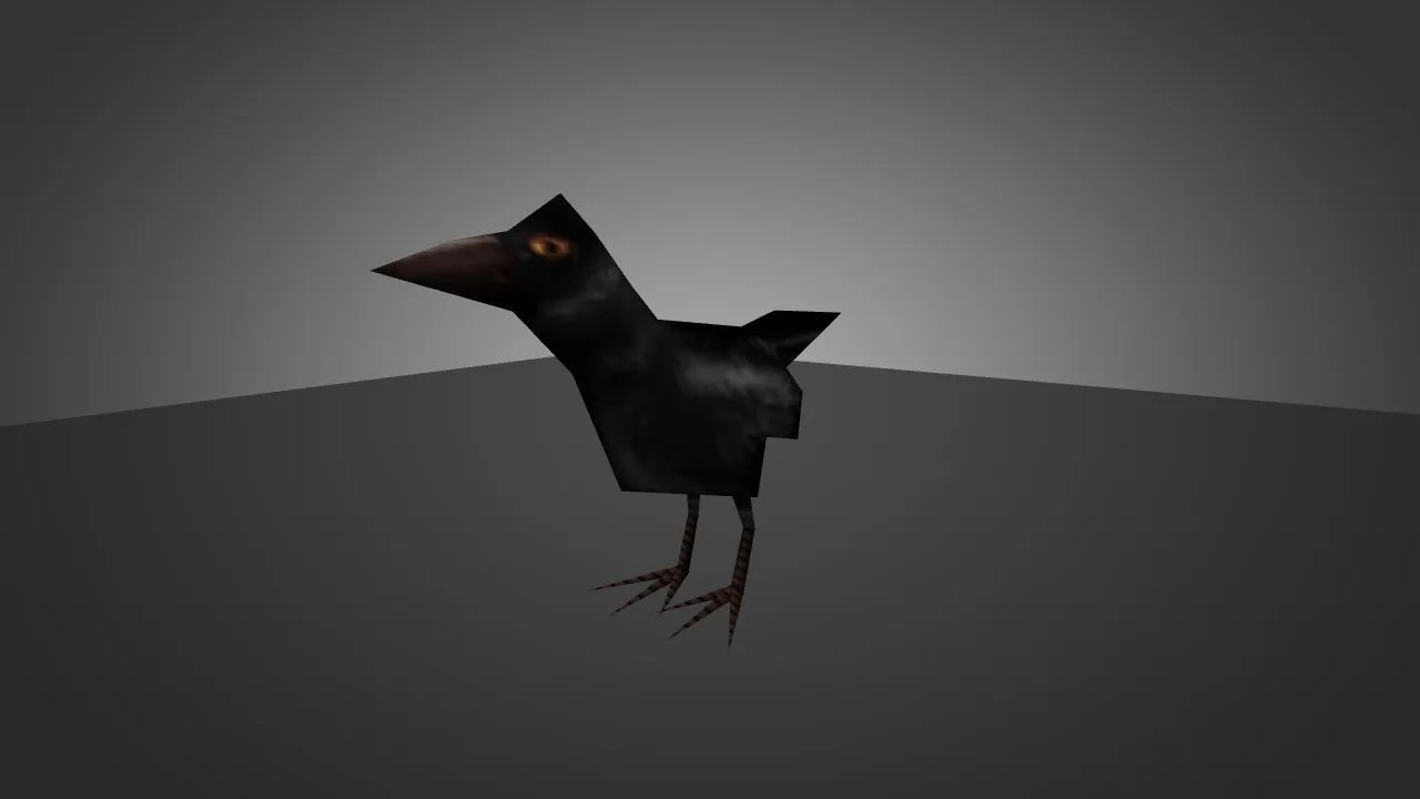 Скачать Модель «Crow» для CS 1.6 - Уникальный скин для игроков - Скриншот