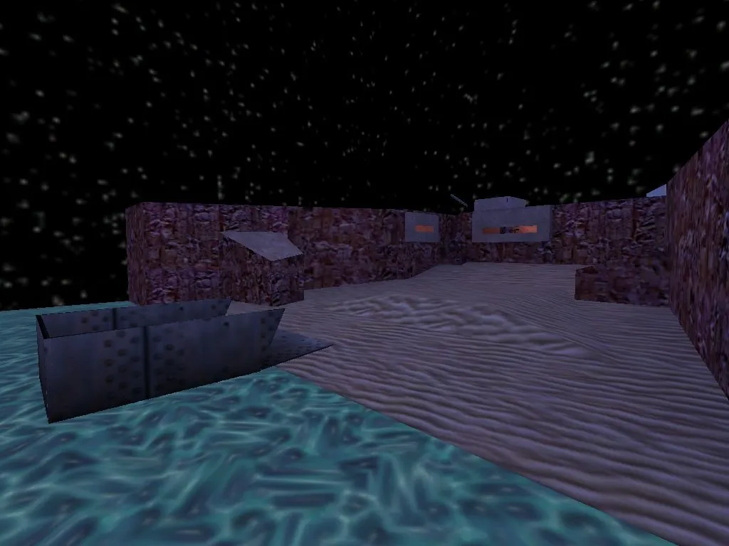 de_beach карта для CS 1.6: точки, маршруты, оптимизация и навигация ботов — скриншот 9