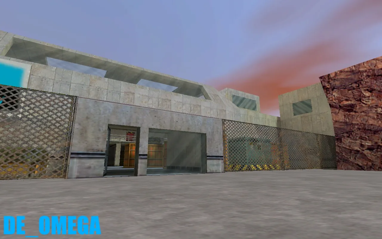 Скачать Карта de_omega для CS 1.6: Тактика и особенности - Скриншот