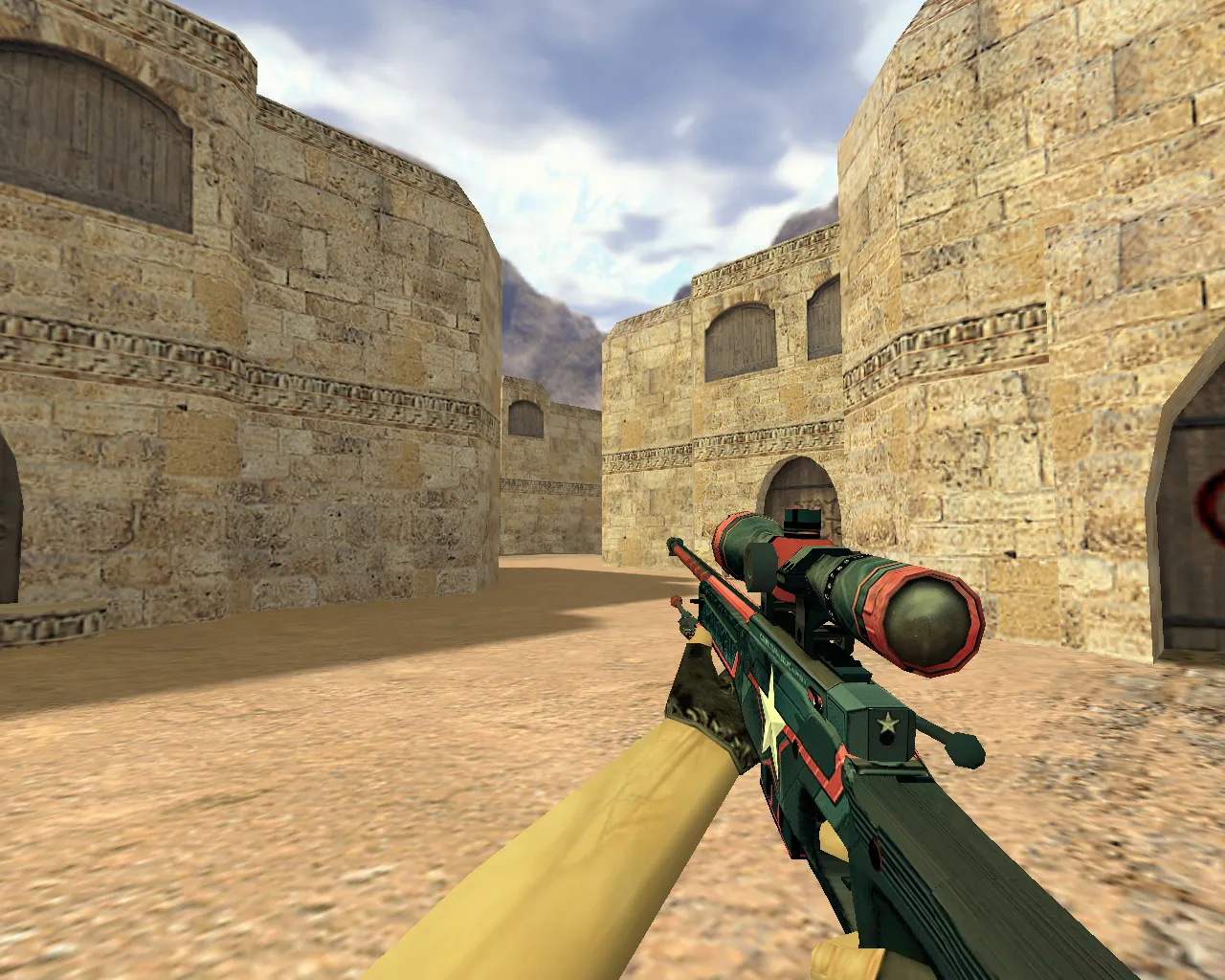 Модель «AWP Капитан удар» для CS 1.6: Качество и детализация — скриншот 3