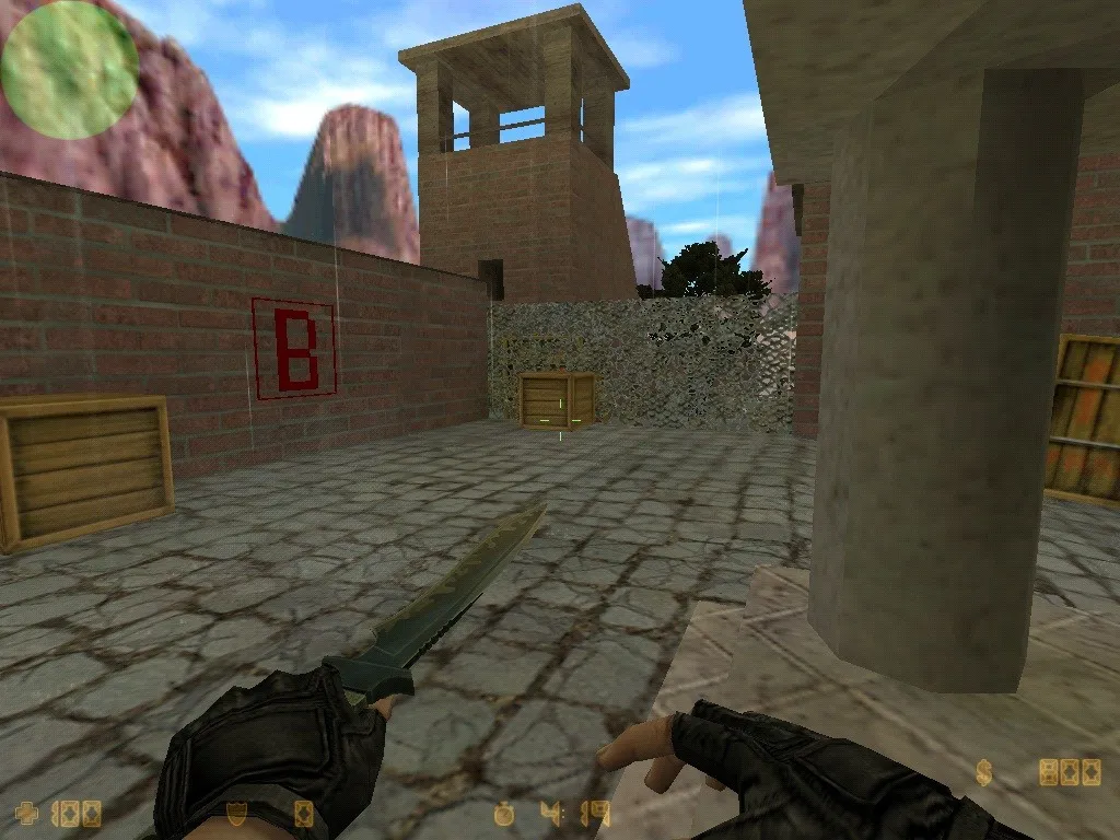 Скачать de_1337village для CS 1.6: тактика, точки, .nav для ботов и оптимизация карты - Скриншот