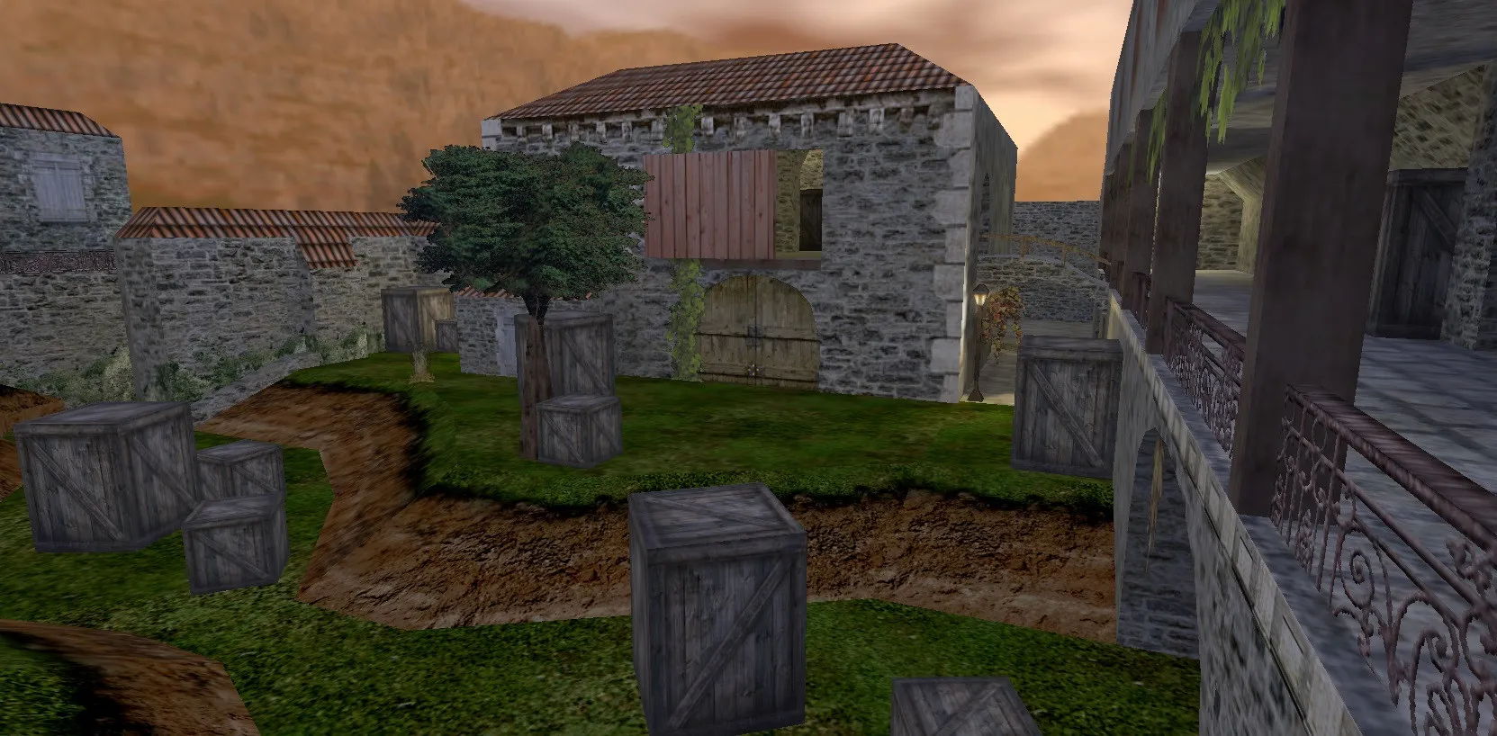 Карта de_mystick для Counter-Strike 1.6: Тактика и особенности — скриншот 7