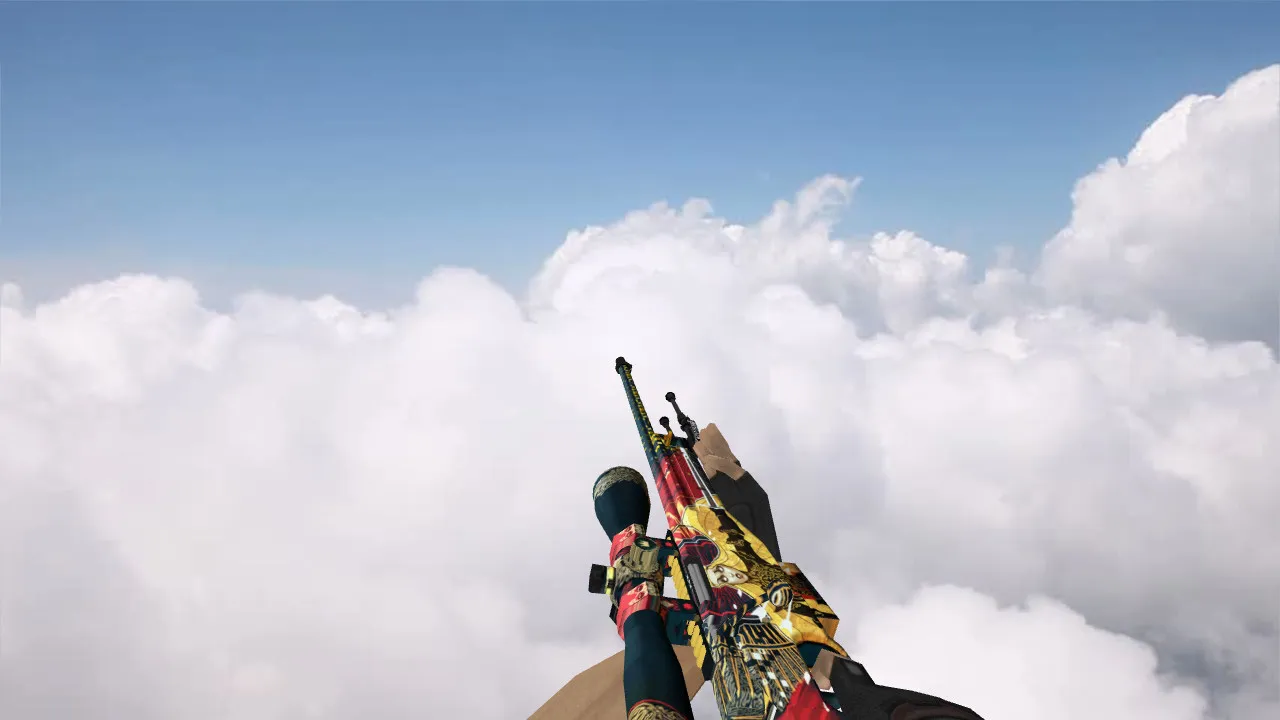 Скачать Модель «AWP Императрица» для CS 1.6: качественные текстуры и уникальный стиль - Скриншот