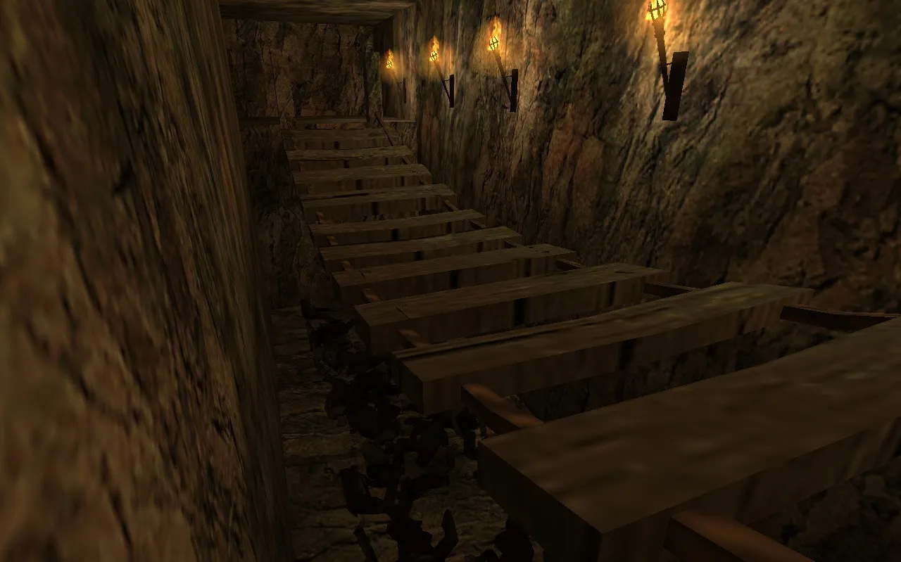 Скачать deathrun_old_mine для CS 1.6: карта deathrun, баланс сторон, точки и настройка для сервера - Скриншот