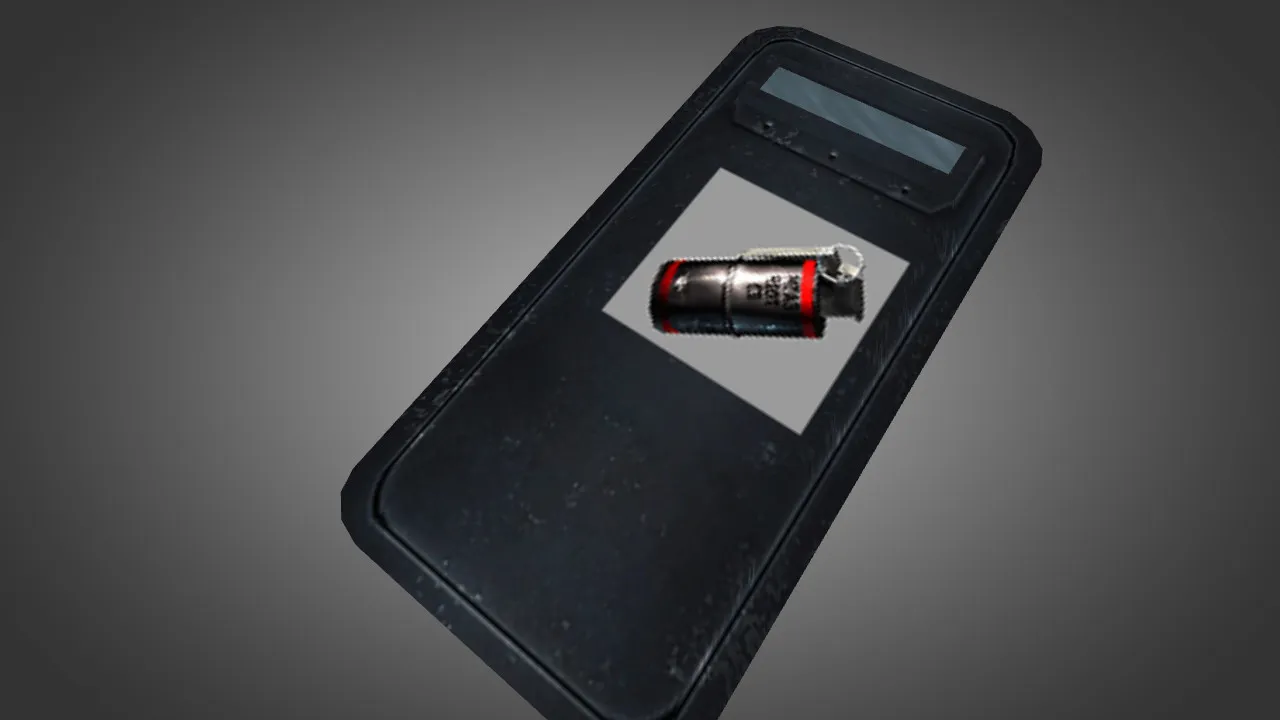 Скачать Модель «Weapon Icons Shield» для CS 1.6: v_, p_, w_ файлы, текстуры 1024x1024, анимации и звуки - Скриншот