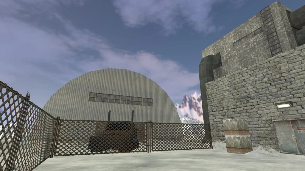 de_arcticzone для CS 1.6: тактика, точки, .nav для ботов и оптимизация карты — скриншот 6
