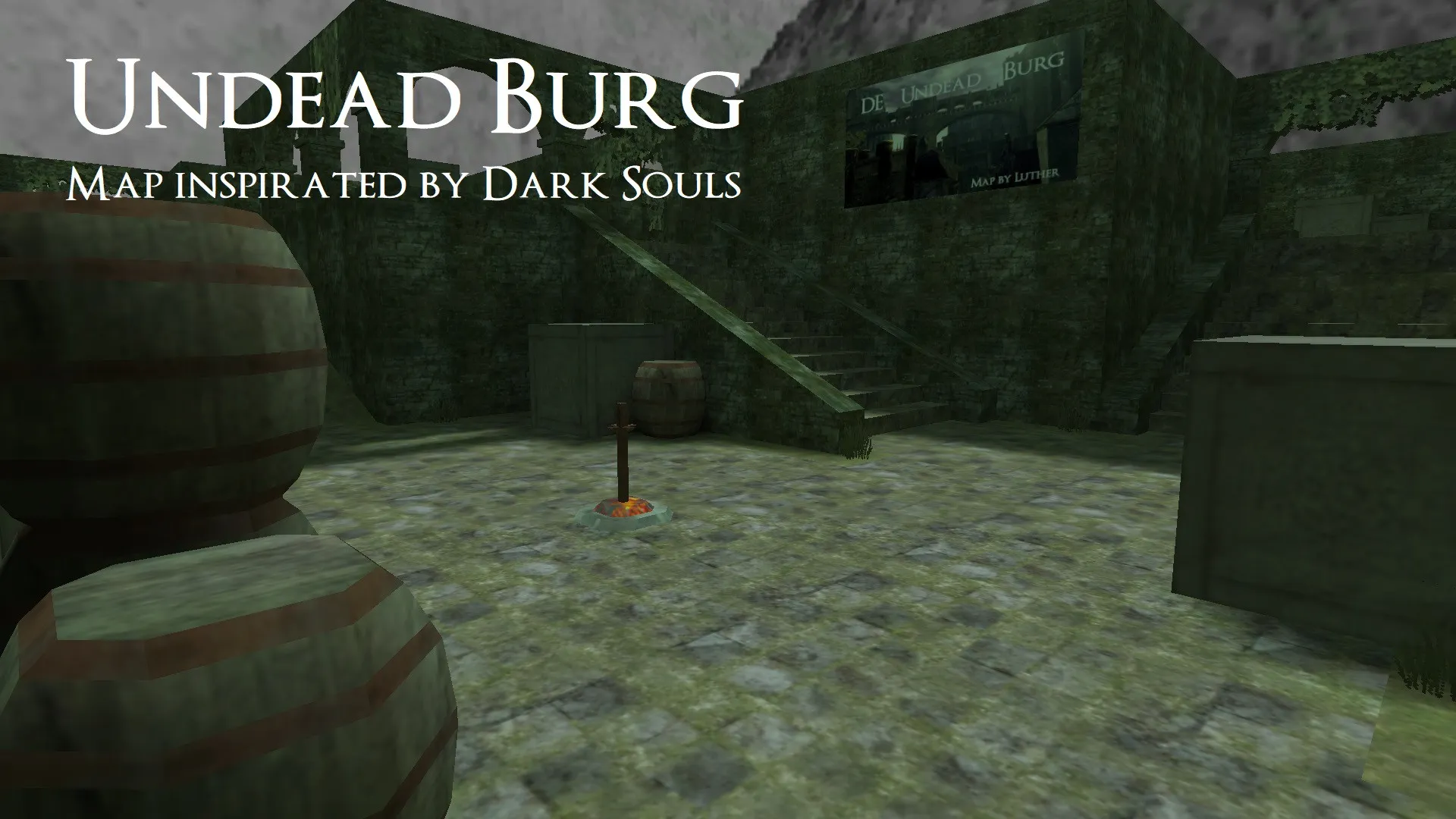 Карта de_undead_burg для CS 1.6: Тактический обзор и особенности — скриншот 8