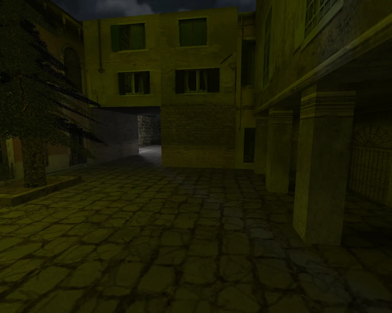 Скачать Карта de_midnight_13th для CS 1.6: тактические особенности и баланс сторон - Скриншот
