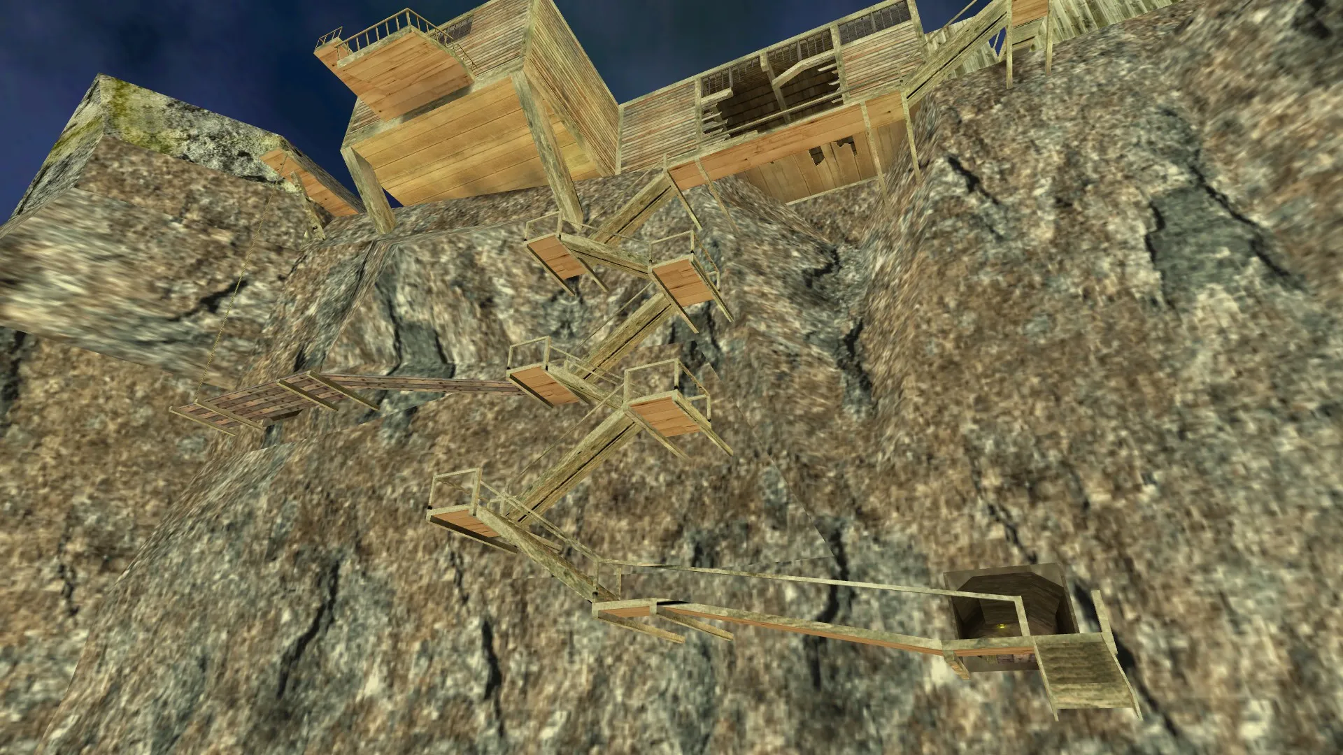 Карта de_cliffcabin для CS 1.6: точки, маршруты CT/T, .nav для ботов и оптимизация wpoly/epoly — скриншот 9