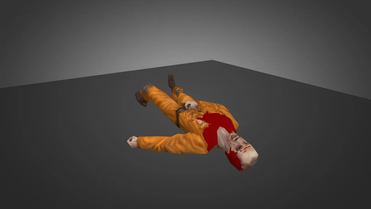 Скачать Модель «Dead Hostage» для CS 1.6 - Уникальная и Стильная - Скриншот