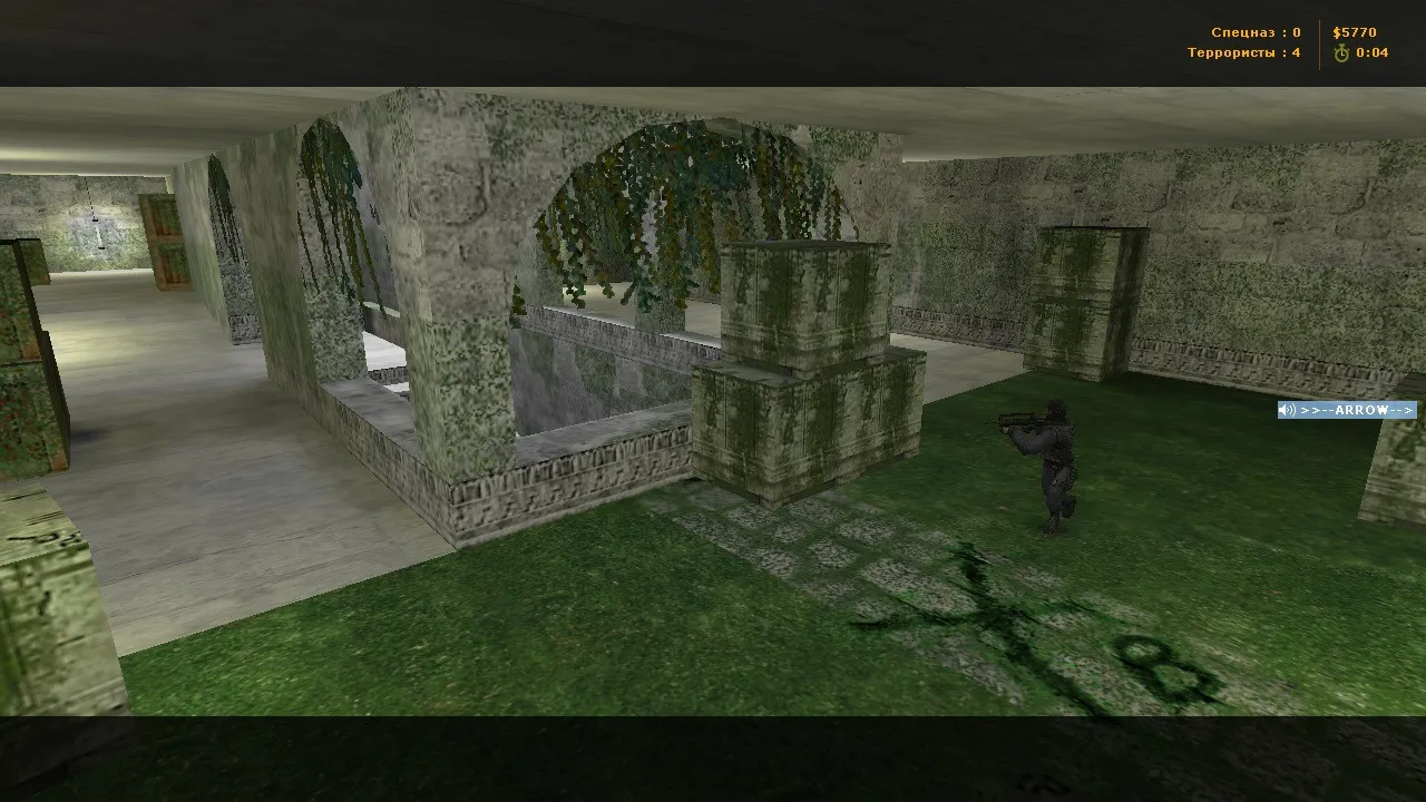 de_green для CS 1.6: тактика, точки, .nav для ботов и оптимизация wpoly/epoly — скриншот 2