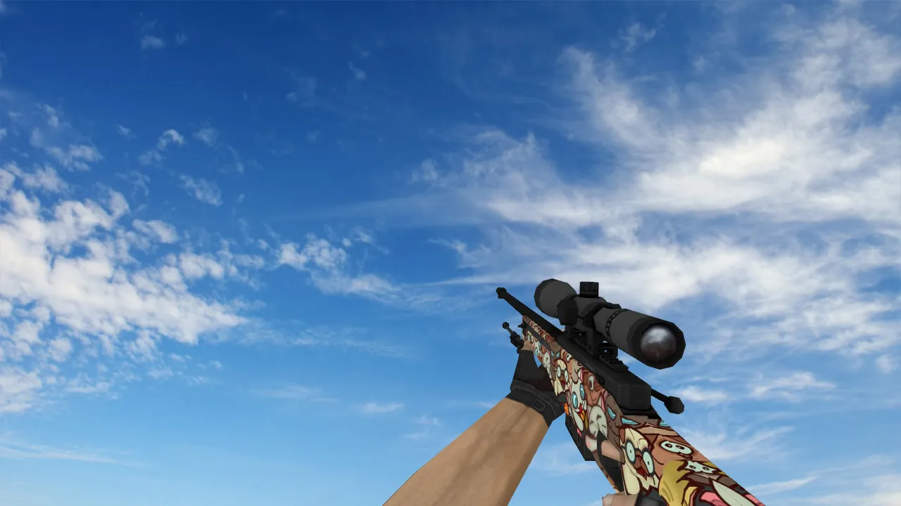 Скачать Модель AWP Лапки для CS 1.6 – особый стиль и точность - Скриншот