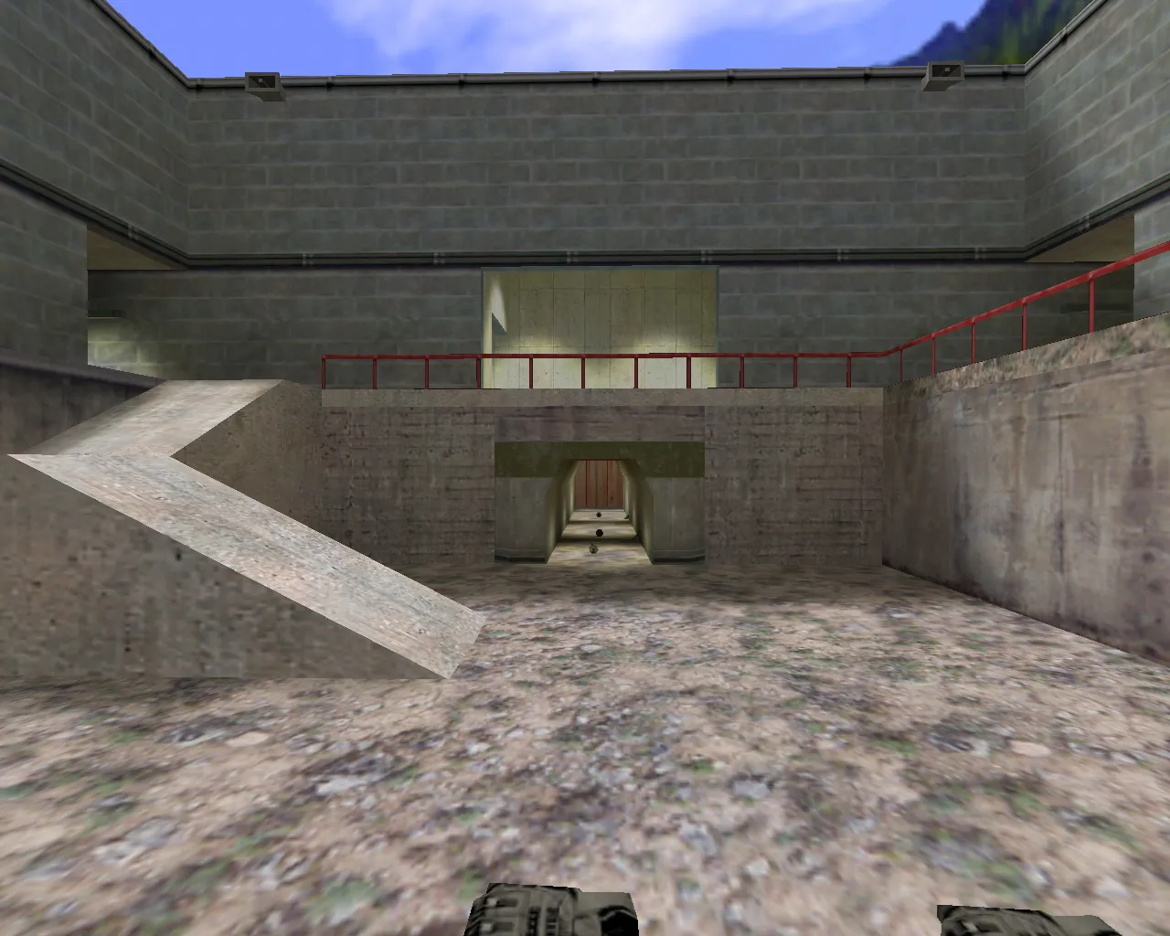 Скачать fy_crossfire для CS 1.6: тактика, точки, оптимизация и .nav для ботов - Скриншот