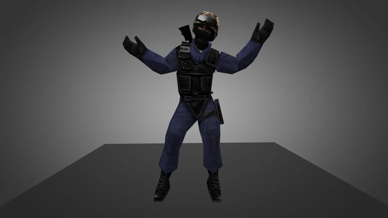 Модель «Gsg9 Gangnam style» для CS 1.6 - Уникальный скин для игроков — скриншот 6