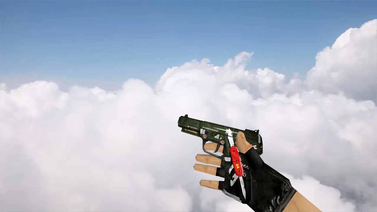 Скачать Модель «Five-Seven Swiss Army Knife» для CS 1.6 - Оружие с уникальным стилем - Скриншот
