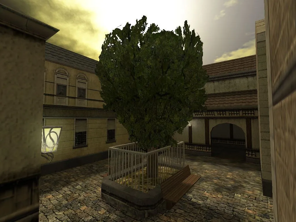 de_altstadt2k для CS 1.6: тактика, точки, .nav для ботов и оптимизация карты — скриншот 9