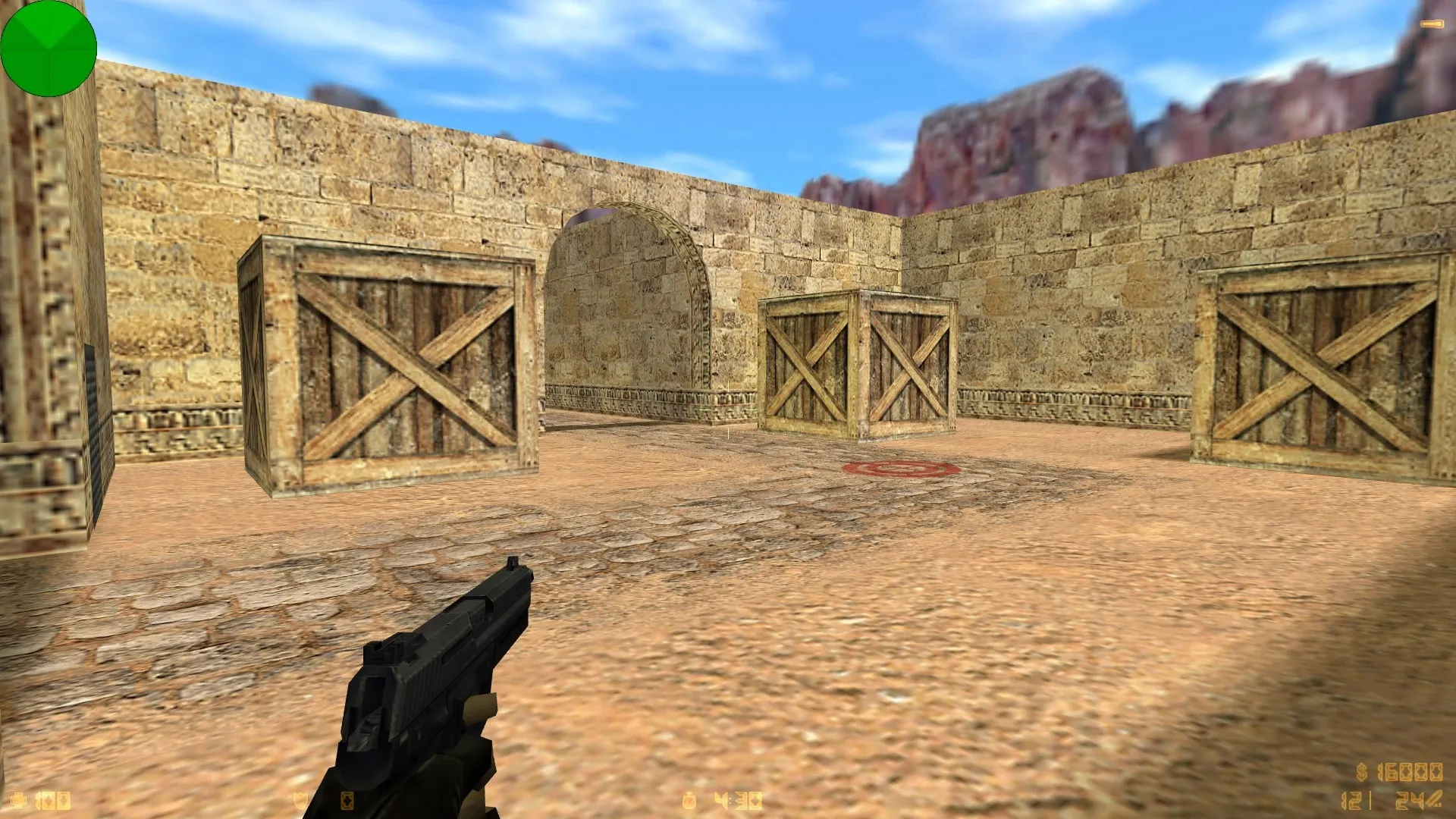 Карта de_sand_v2 для CS 1.6 - Скачать и Играть — скриншот 8