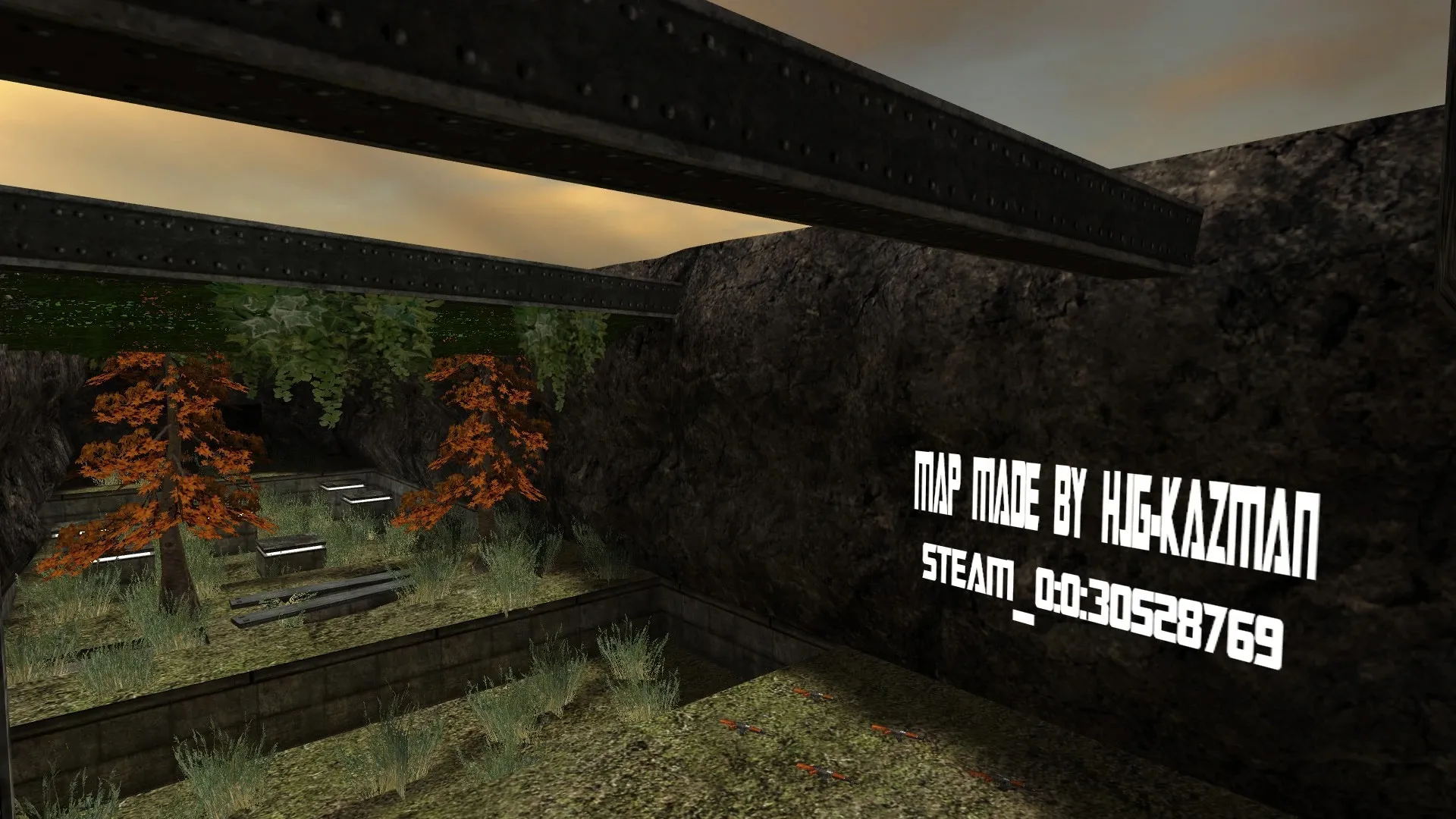 deathrun_clr_abandoned для CS 1.6: карта Deathrun, точки, маршруты, .nav для ботов и оптимизация — скриншот 6