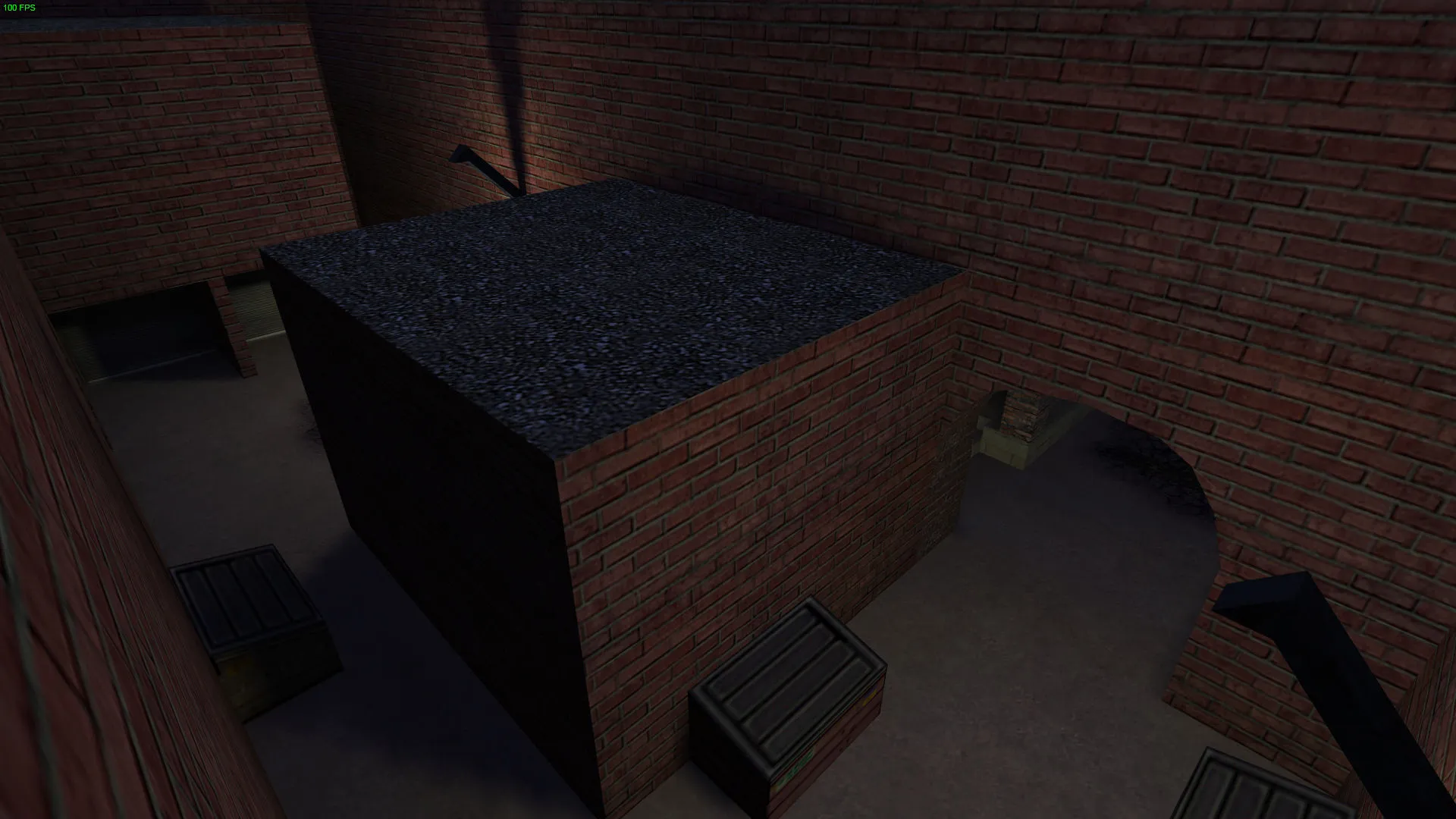 Скачать Карта de_alley23 для CS 1.6: баланс сторон, точки, .nav для ботов и оптимизация wpoly/epoly - Скриншот