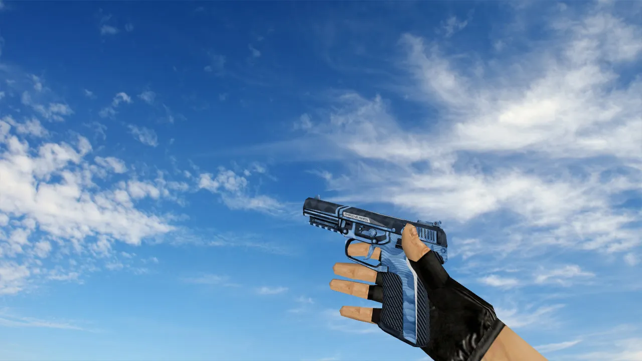 Скачать Модель «Five Seven Chironex Blue» для CS 1.6 - скачать и установить - Скриншот