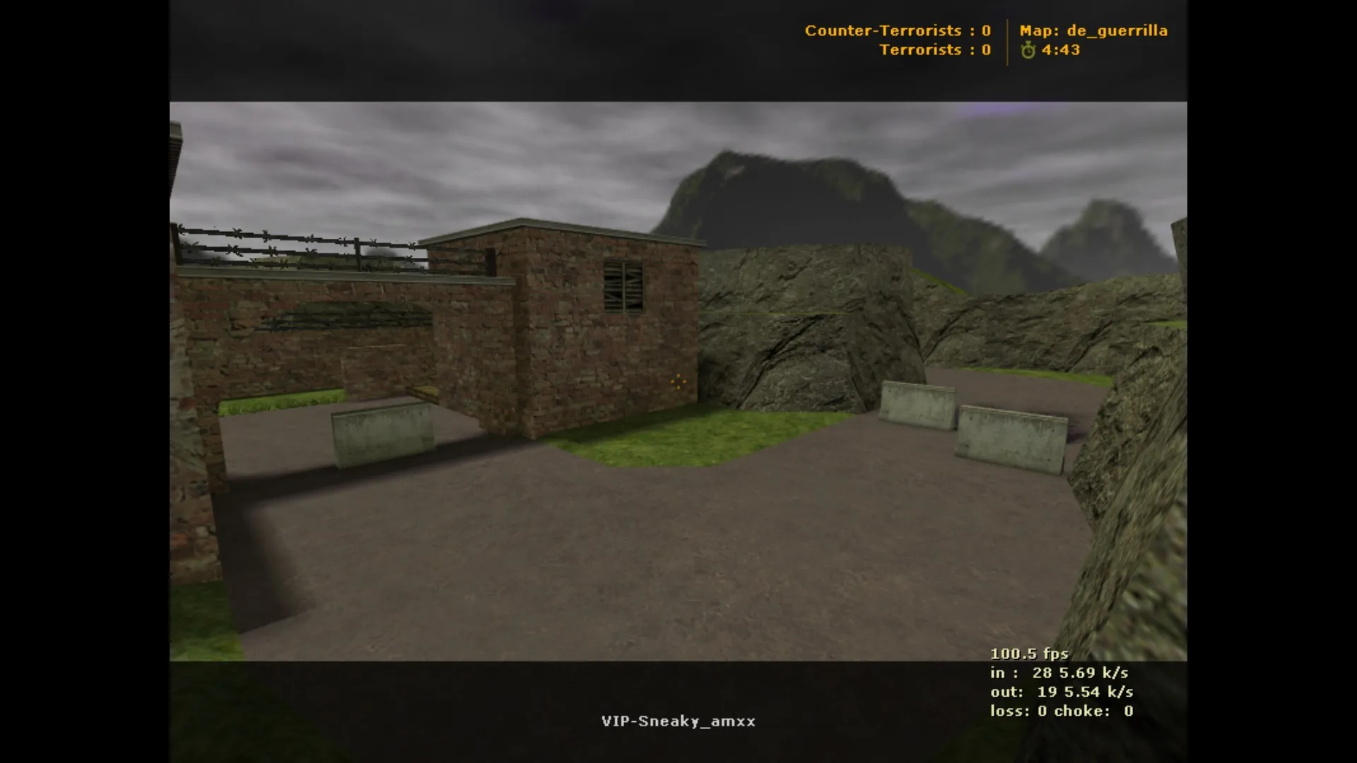 Карта de_guerrilla для CS 1.6: баланс сторон, точки, .nav для ботов, оптимизация wpoly/epoly — скриншот 7