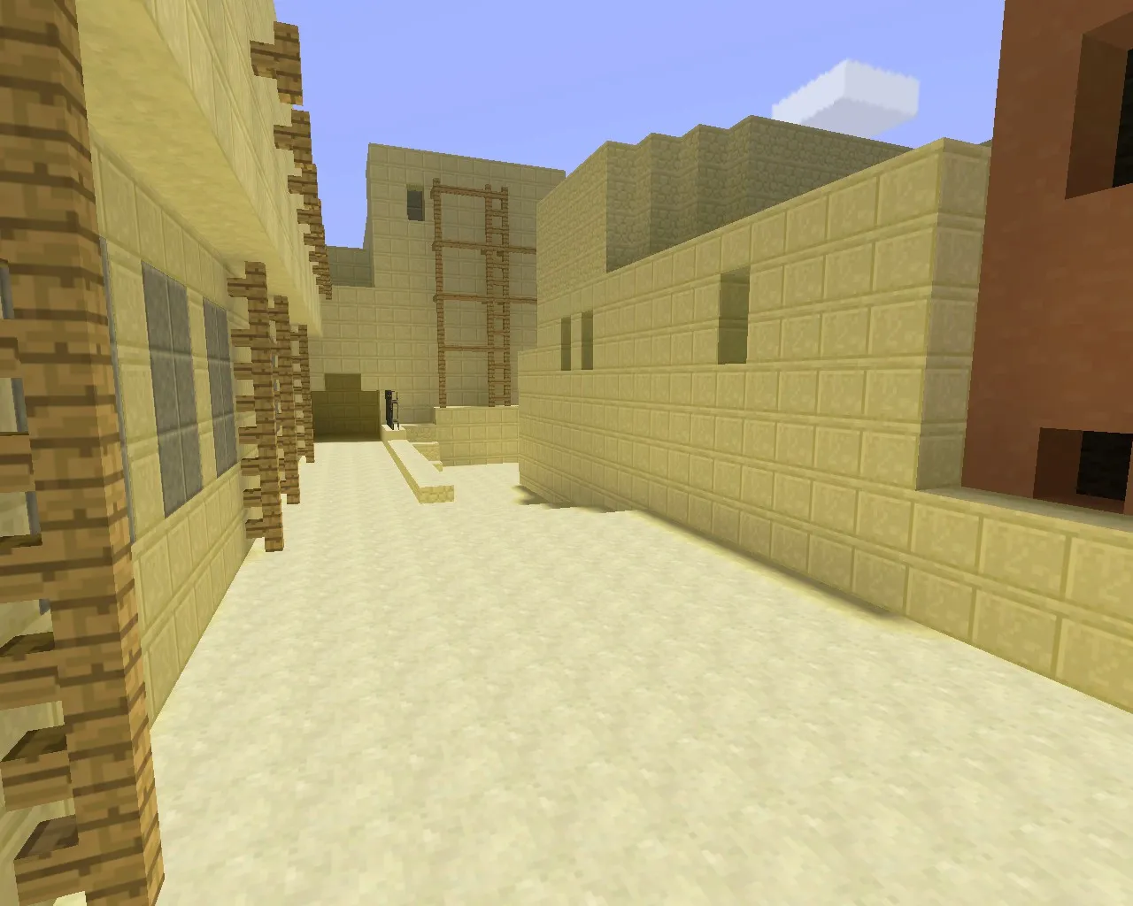 Карта de_mirage_minecraft для CS 1.6 – Оптимизированный геймплей — скриншот 10