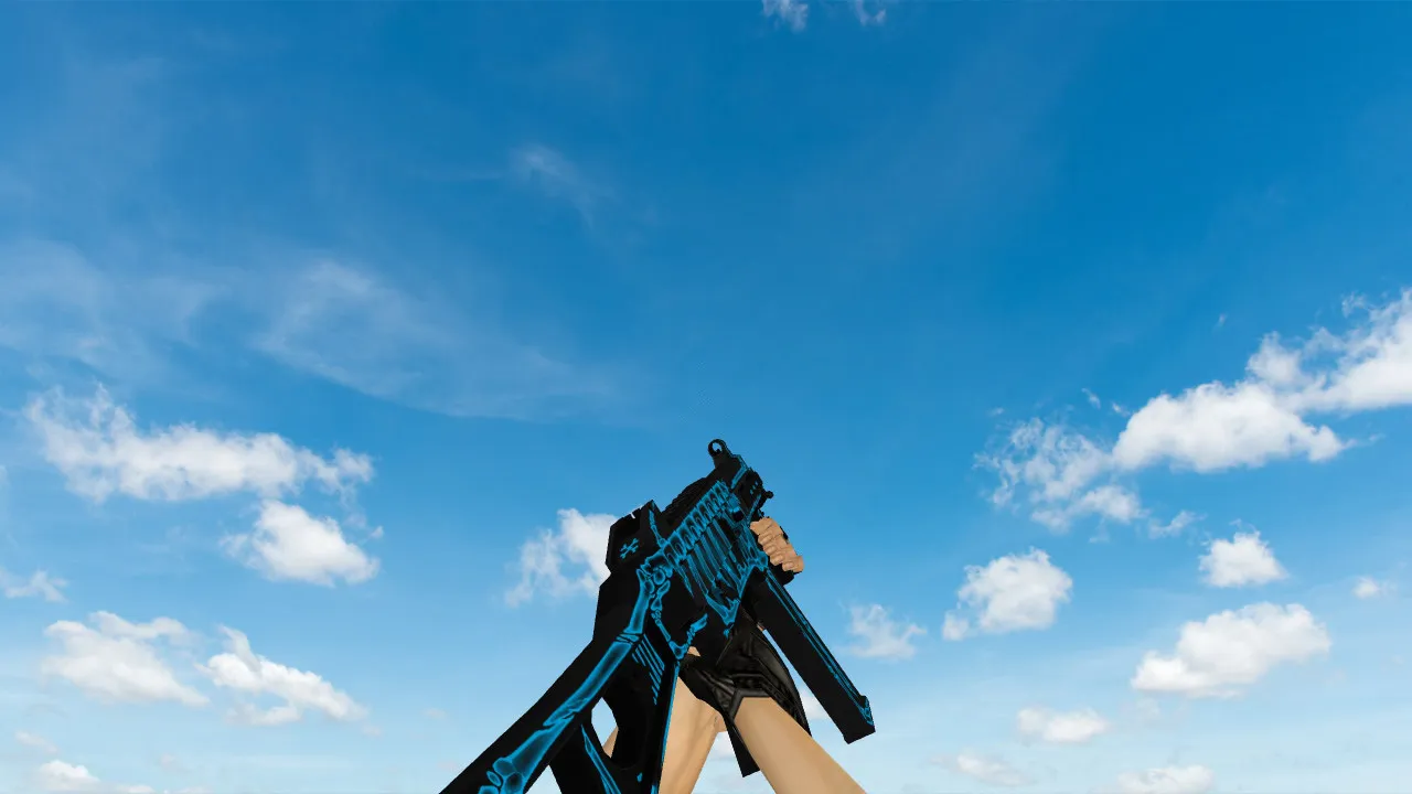 Скачать Модель UMP-45 «Облучение» для CS 1.6: Подробное описание - Скриншот
