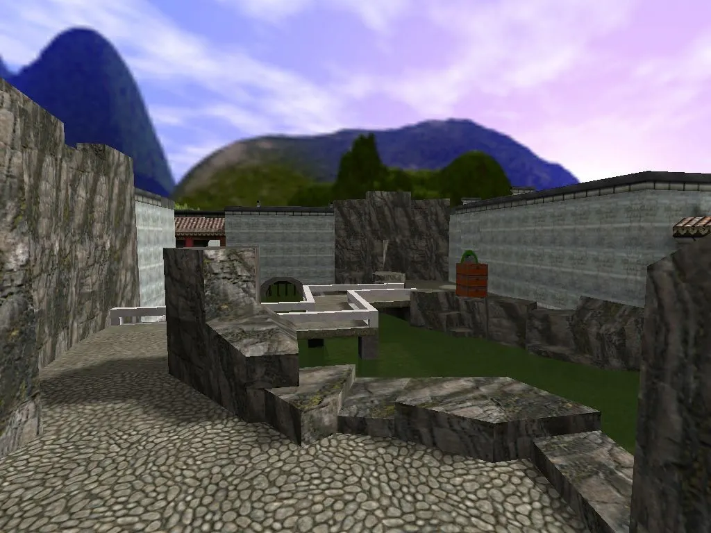 de_bamboo для CS 1.6: детали карты, точки для Terror/CT, боты .nav и оптимизация wpoly/epoly — скриншот 8