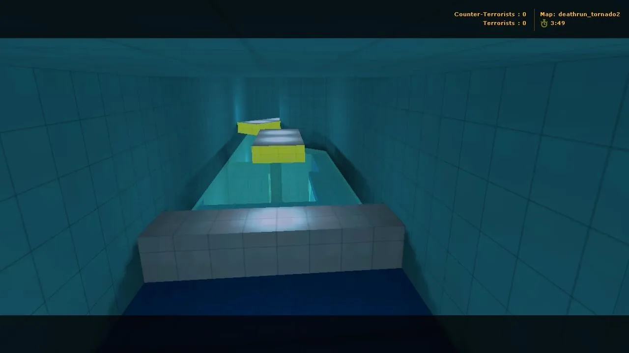 speedrun_tornado2 — deathrun карта для CS 1.6: ловушки, спавны, баланс сторон и .nav для ботов — скриншот 2