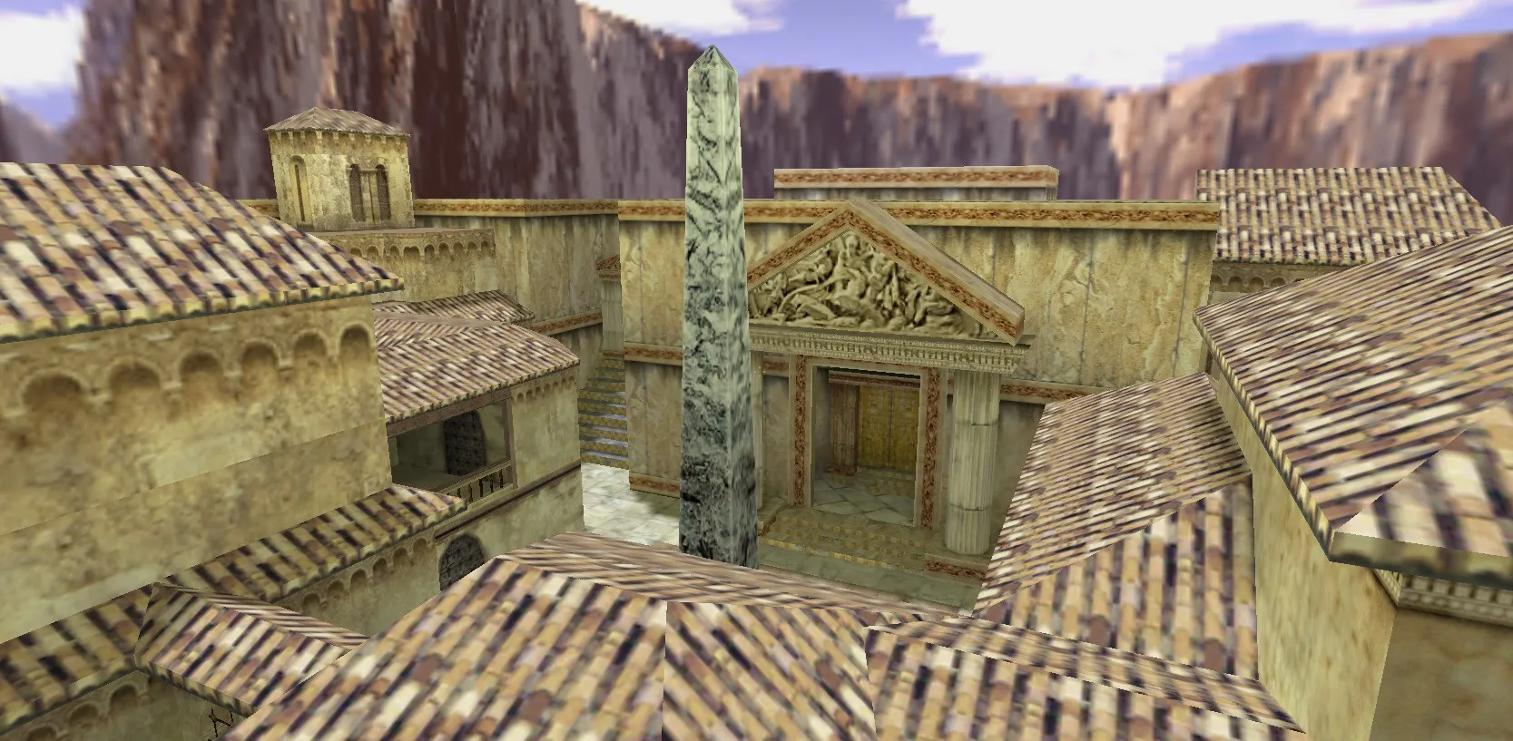 Карта de_troy для CS 1.6: Тактики и детали — скриншот 5
