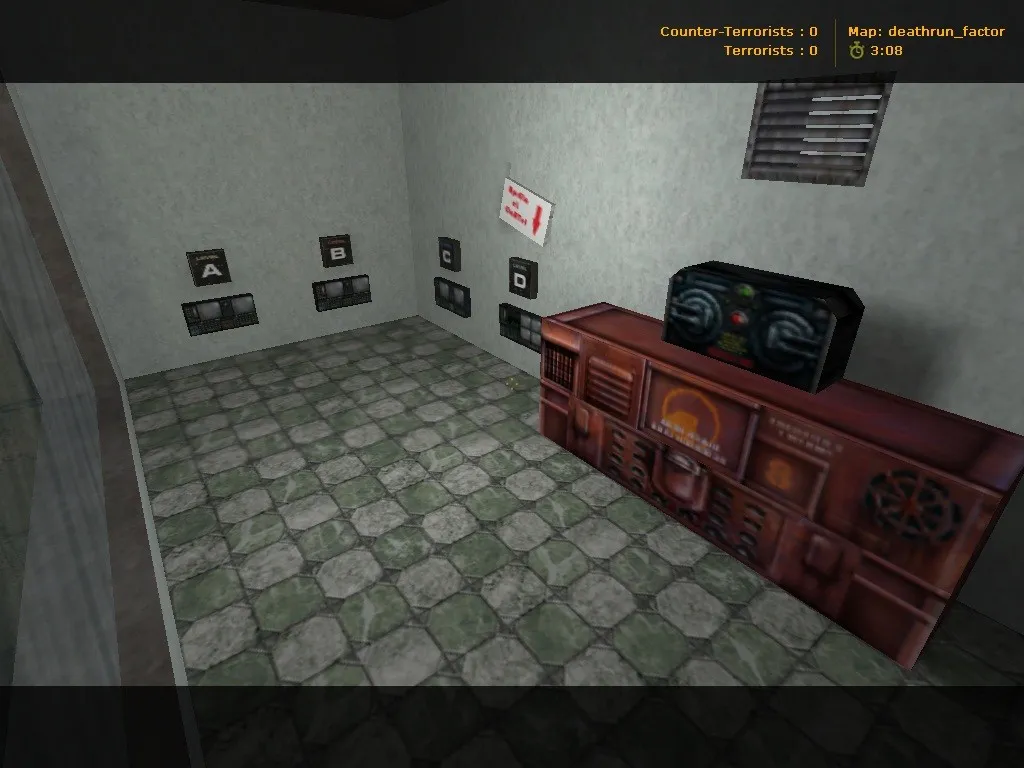 deathrun_factor для CS 1.6: карты deathrun, тактика за терр/контр, боты .nav, оптимизация — скриншот 3