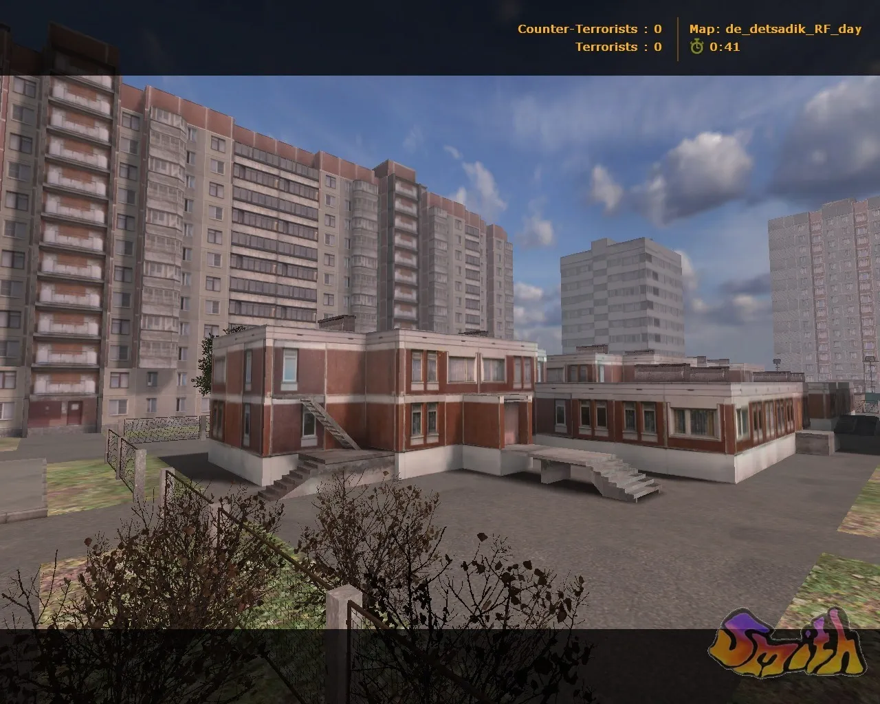 Скачать Карта de_detsadik_rf для CS 1.6: точки, маршруты, .nav для ботов и оптимизация wpoly/epoly - Скриншот