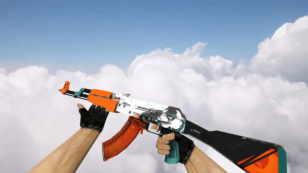 Скачать Модель «AK-47 Arckos» для CS 1.6: Уникальный стиль и высокое качество - Скриншот