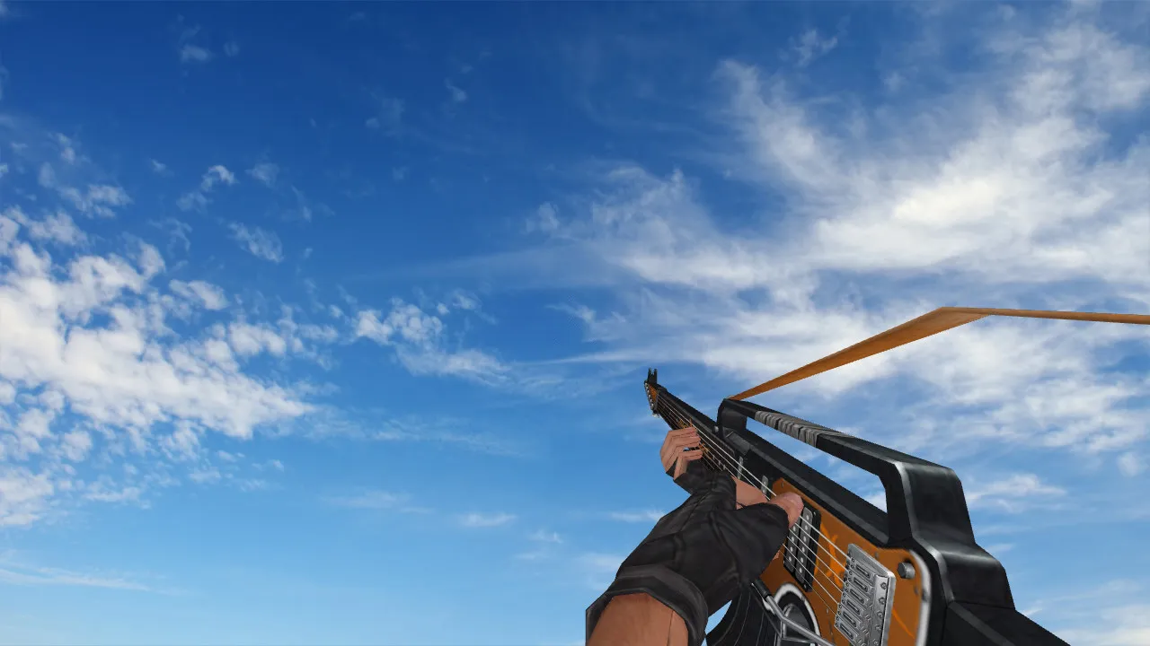 Скачать Модель «Lightning AR-1» для CS 1.6 - Высококачественный Famas - Скриншот