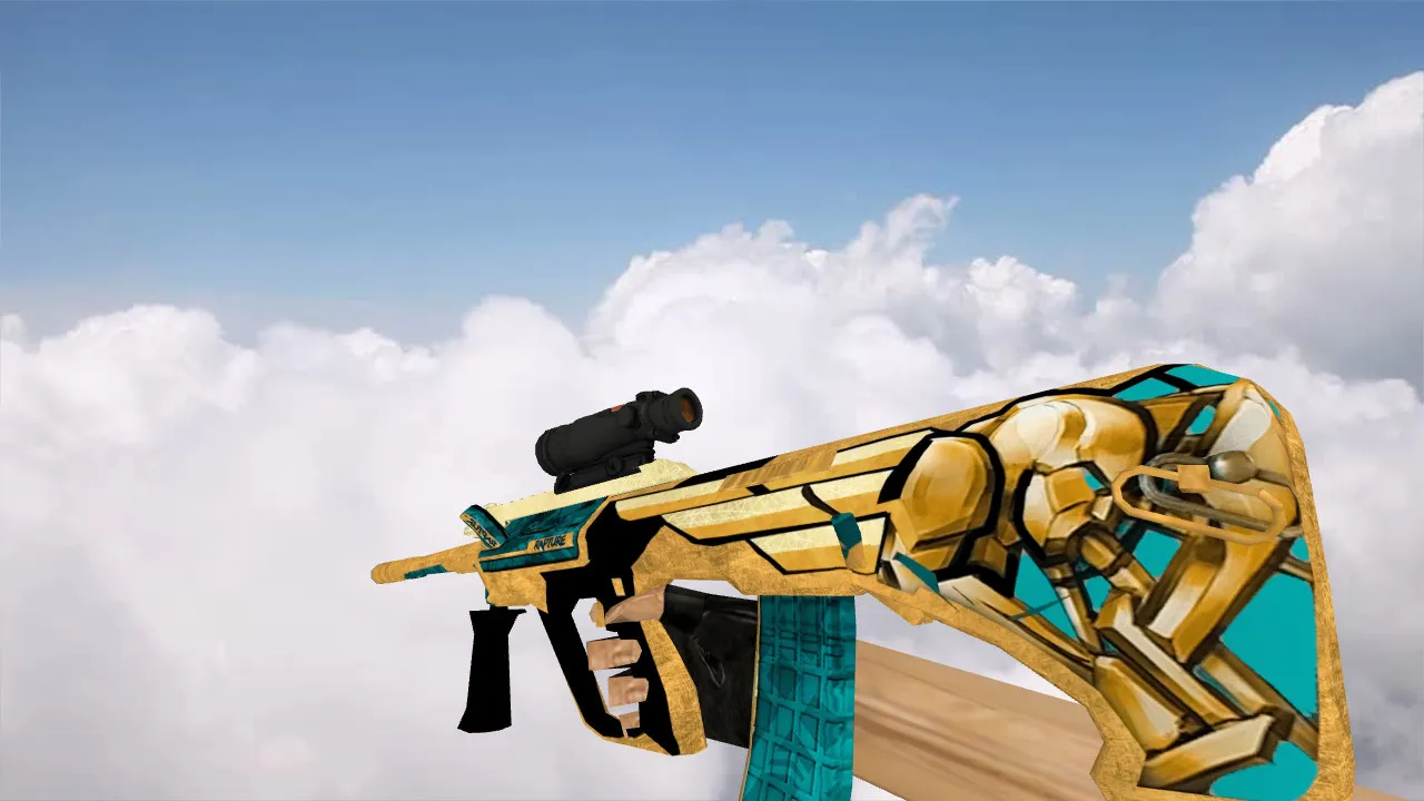 Скачать Модель AUG Deco для CS 1.6 - Уникальный стиль и функциональность - Скриншот