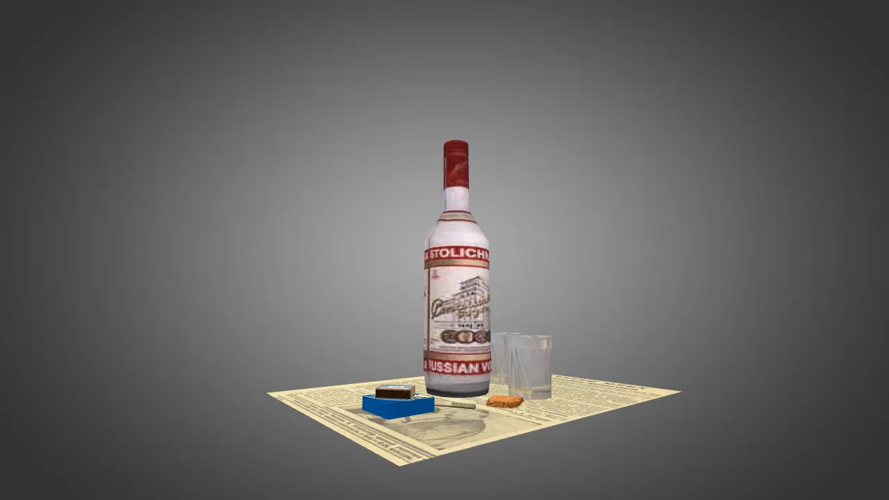 Модель «Vodka Lunch Defuser» (v_, p_, w_) для CS 1.6: текстуры 1024x1024, звуки, анимация осмотра — скриншот 1