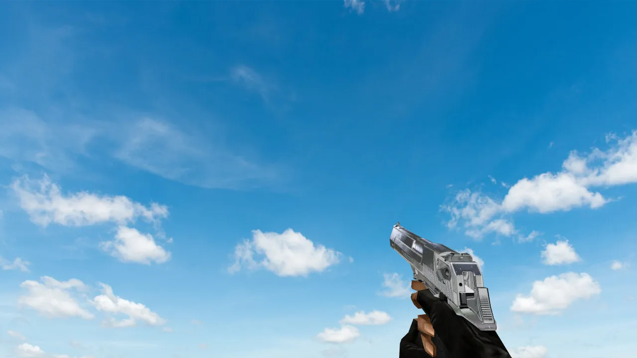 Скачать Модель Deagle Chrome для CS 1.6 - Качество и Стиль - Скриншот