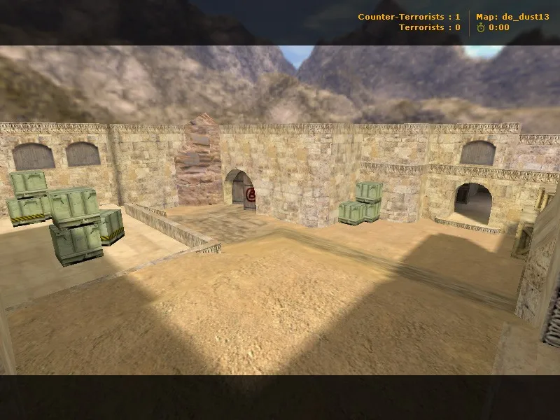 de_dust13 для CS 1.6: обзор карты, точки, маршруты и настройка под 4554/8610 — скриншот 9