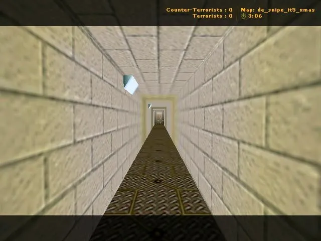 Скачать Карта de_snipe_it5_xmas для CS 1.6 - тактика и особенности - Скриншот