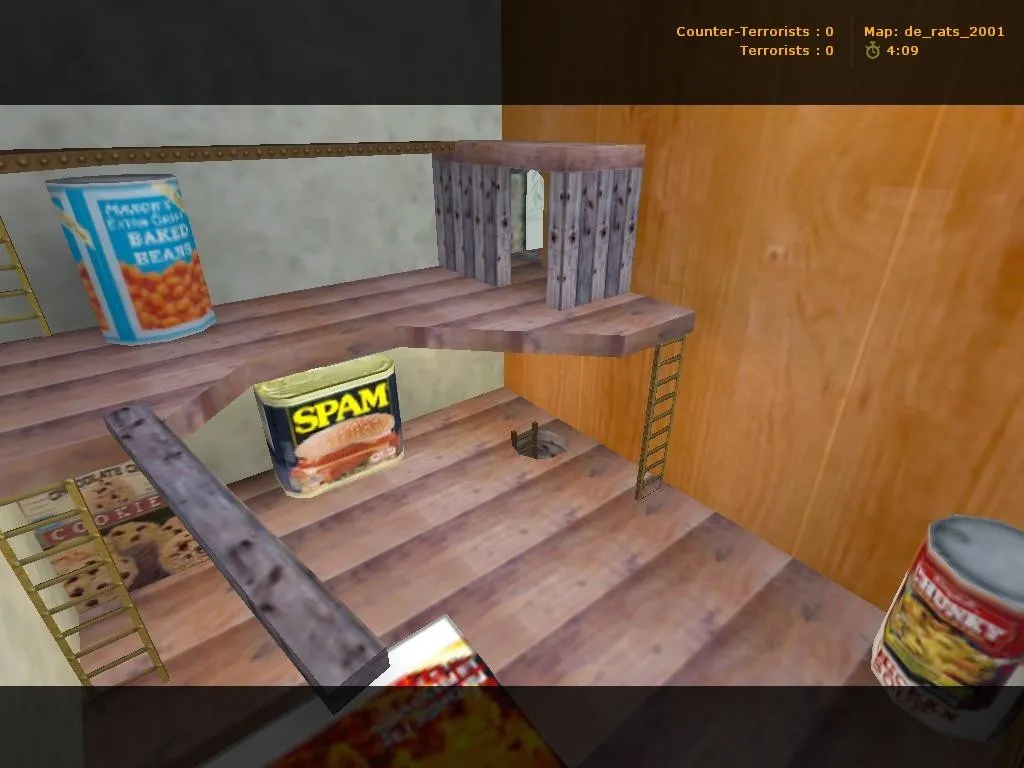 Скачать Карта de_rats_2001 для CS 1.6: Тактические возможности и баланс - Скриншот