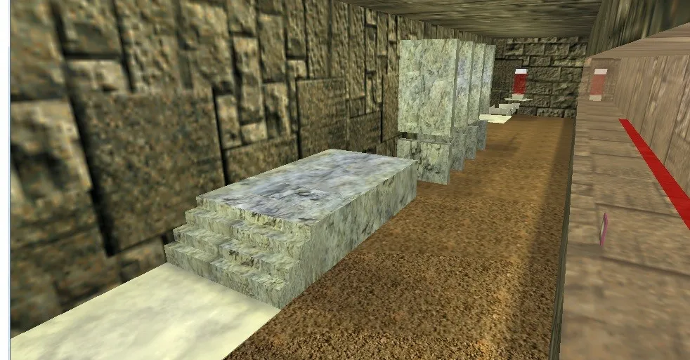 Скачать deathrun_kz для CS 1.6: карта deathrun, точки за CT/T, .nav, оптимизация, запуск без риска - Скриншот