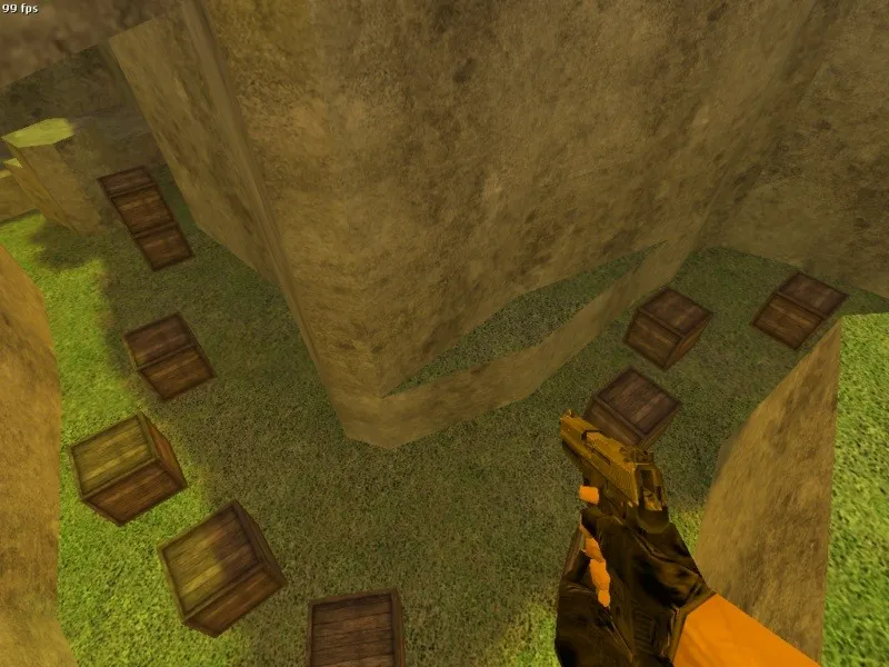 deathrun_arabrun_v1 для CS 1.6: карта deathrun, ловушки, точки для терроров и CT — скриншот 2