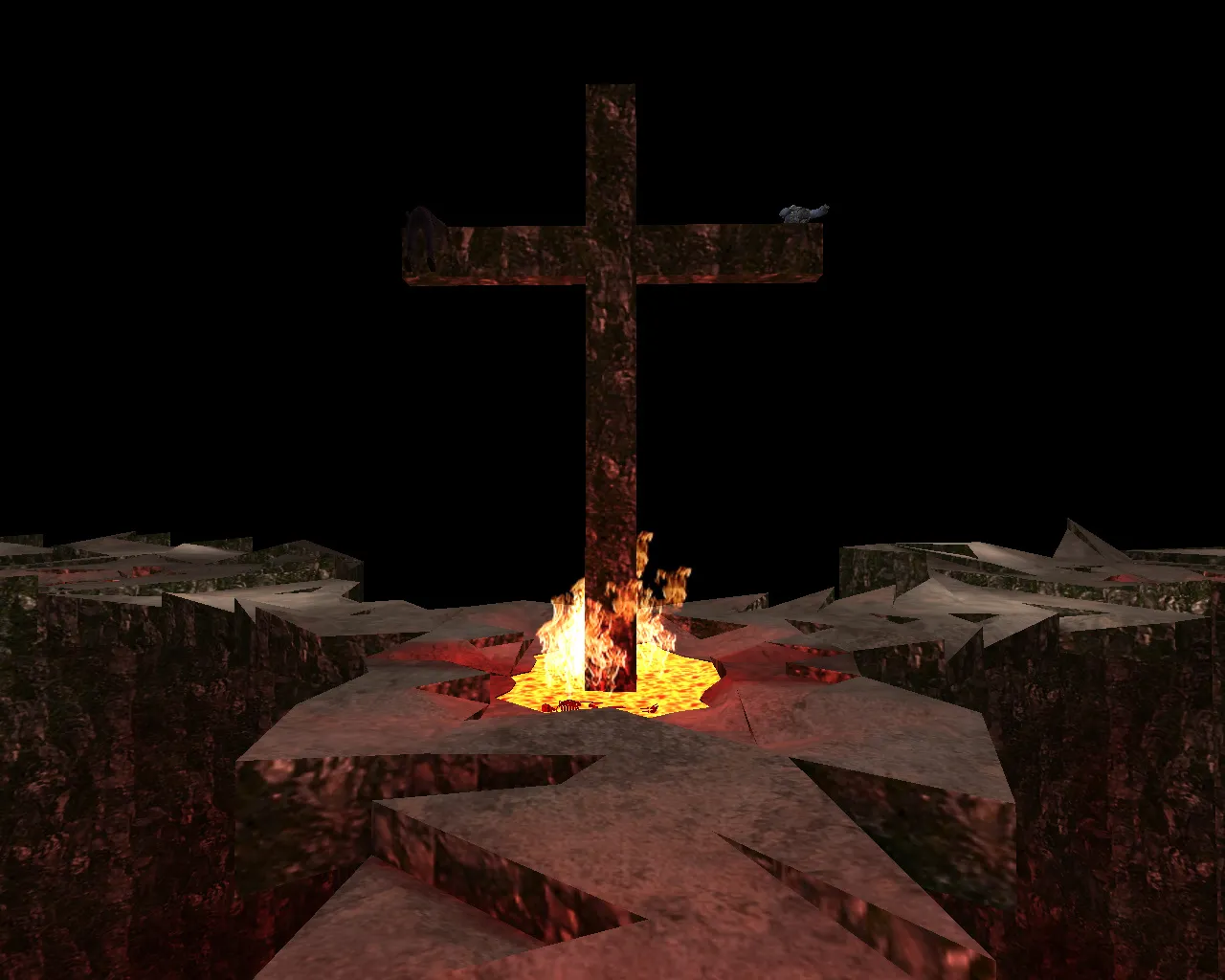 Карта ka_hell2 для CS 1.6: ножевые раунды, точки под пуш, .nav для ботов и оптимизация — скриншот 2