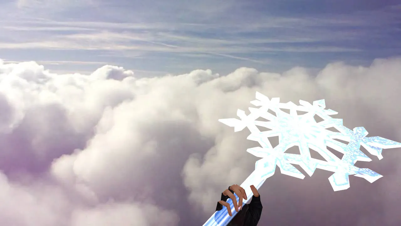Скачать Модель ножа «Snowstick» для CS 1.6: v_, p_, w_ модели, звуки, анимация осмотра и качество текстур - Скриншот