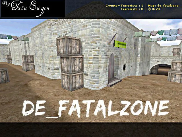 Скачать de_fatalzone для CS 1.6: тактика, боты (.nav), оптимизация wpoly/epoly и баланс сторон - Скриншот
