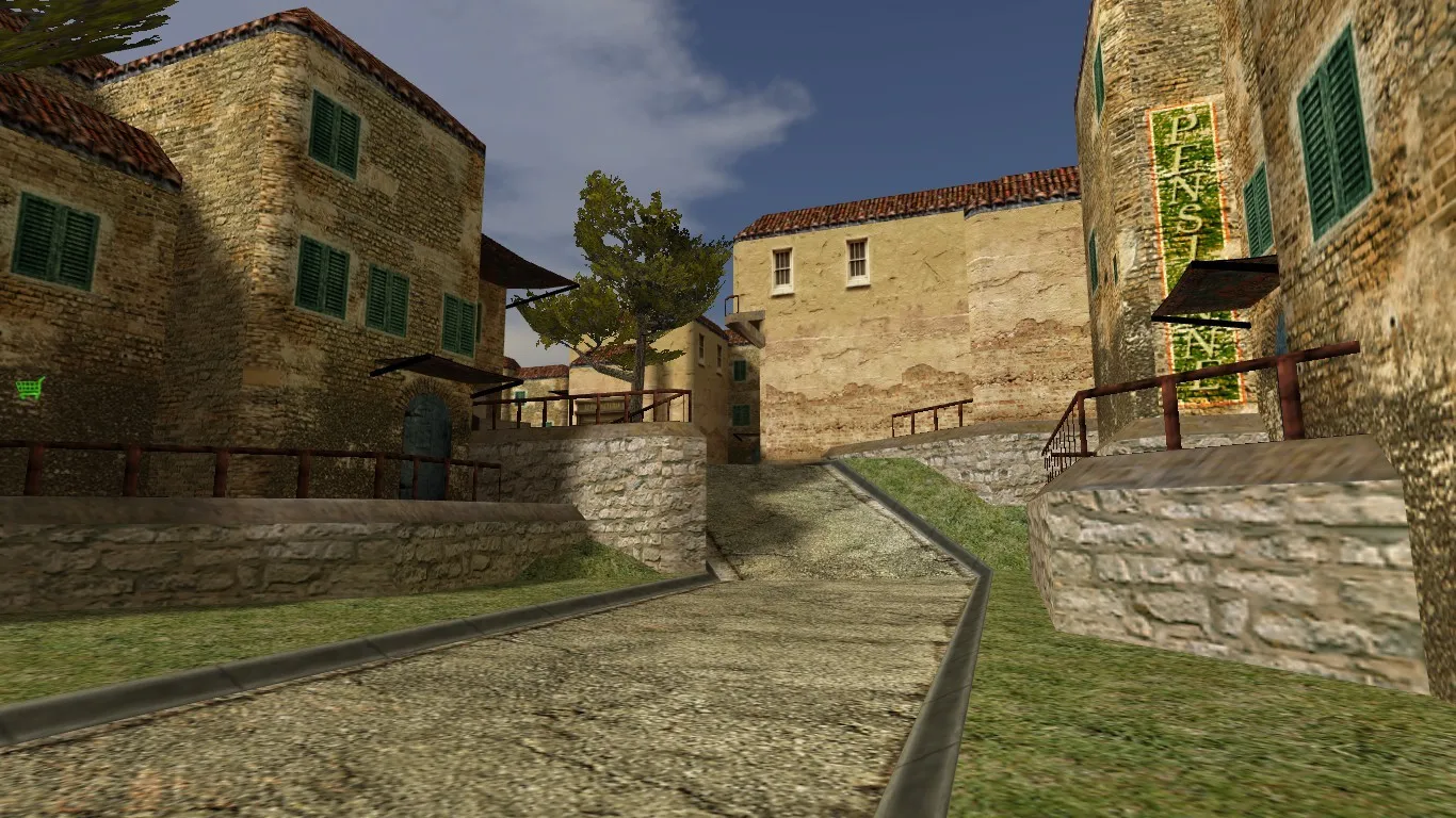 Скачать Карта de_panettone для CS 1.6 - Описание и тактика - Скриншот